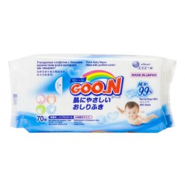 Влажные салфетки для новорожденных Goo.N для чувствительной кожи 70шт