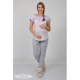 Пижама для беременных и кормящих Юла Maмa Relax арт. NW-5.5.1