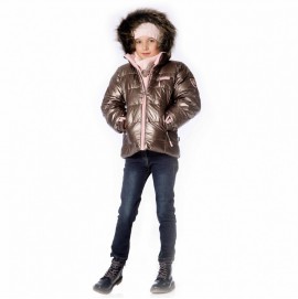 Зимняя куртка для девочки Deux par deux арт. P820/150