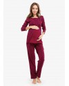 Спортивный костюм для беременных и кормящих, (розовый)