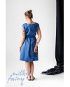 Платье для беременных и кормящих Milky Fairy синий