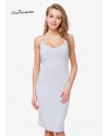 Платье для беременных и кормящих Creative Mama Bodycon GREY