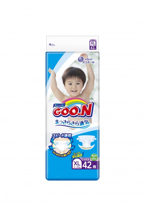 Подгузники для детей Goo.N унисекс 12-20 кг 42 шт