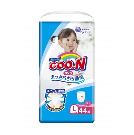 Трусики - підгузки для дівчаток Goo.N 9-14 кг 44 шт