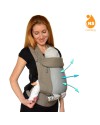 Эрго-рюкзак с вентиляционной сеткой Nashsling Climate Control - Уно