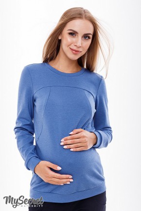 Свитшот для беременных и кормящих Юла Mama Rida light SW-38.101