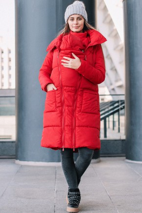 Зимняя слингокуртка 3в1 для беременных и слингоношения Love & Carry ред
