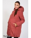 Зимняя куртка для беременных Юла Mama Jena OW-46.092 пыльный кедр