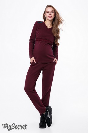 Спортивний костюм для вагітних і годуючих Юла Мама Olbeni ST-38.011
