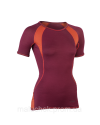 Женская спортивная футболка, шерсть/шелк