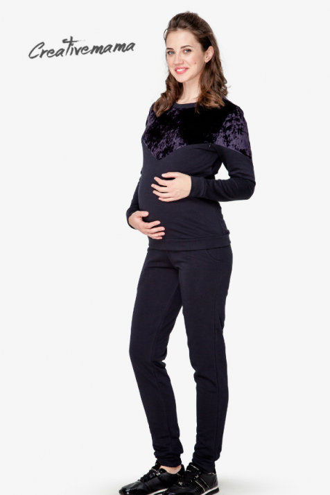 Спортивний костюм для вагітних і годуючих Юла Мама Ryan ST-48.043
