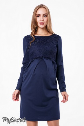 Сукня для вагітних і годуючих Юла Мама Danielle warm DR-38.061