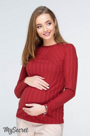 Лонгслив для беременных и кормящих Юла Mama Stefania NR-19.031