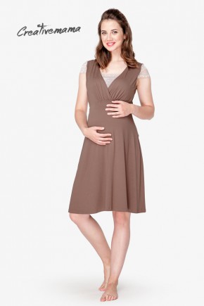 Сукня для вагітних і годуючих Юла Мама Lexie DR-19.051 джинс