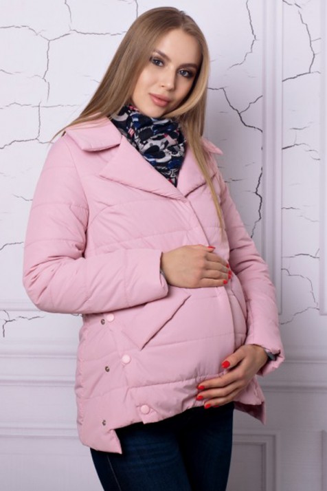 Демисезонная куртка для беременных Lullababe прованс пудра