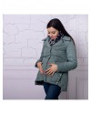 Демисезонная куртка для беременных Lullababe прованс оливка