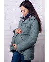 Демисезонная куртка для беременных Lullababe прованс оливка