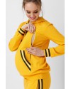 Свитшот для беременных и кормящих Dianora желтый