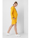 Платье для беременных и кормящих Dianora желтое