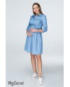 Сукня для вагітних і годуючих Юла Мама Lexie DR-19.052 джинс світлий
