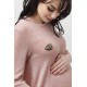 Туника для беременных Dianora розовая