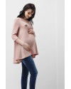 Туника для беременных Dianora розовая