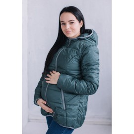Демісезонне куртка для вагітних і слінгоношенія 3 в 1 Love & Carry хакі
