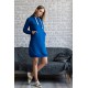 Платье для беременных и кормящих Lullababe спортивное синее