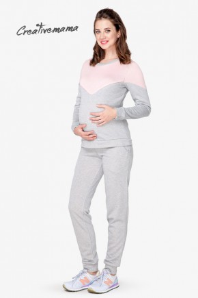 Спортивный костюм для беременных и кормящих Creative Mama Enjoy