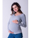 Лонгслив для вагітних і годуючих To Be 3136 різні кольори