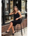 Платье для беременных и кормящих Creative Mama Bodycon Dress Nero