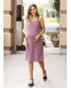 Платье для беременных и кормящих Creative Mama Bodycon Pink Chocolate