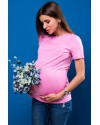 Футболка для беременных и кормящих Lullababe валенсия розовая