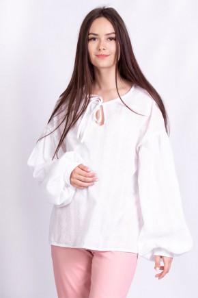 Блуза для беременных и кормящих White Rabbit Rustic белоснежная