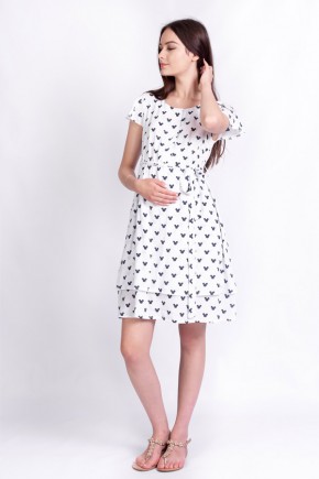 Платье для беременных и кормящих White Rabbit Minky