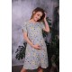 Платье для беременных и кормящих To be 4182 цветы