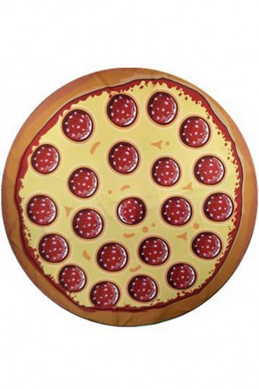 Круглий Рушник Піца, 150 см + бахрома