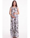 Платье для беременных Chili White Rabbit с листьями