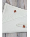 Зимовий конверт-ковдра для новонародженого MagBaby на махрі рожевий