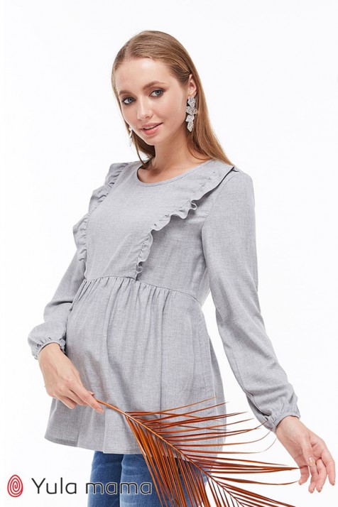 Блузка для беременных и кормящих Юла Mama Marcela BL-39.013
