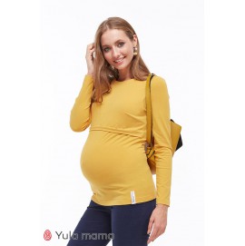 Лонгслив для вагітних і годуючих Юла Мама Stefania NR-19.031