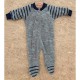 Пижама детская из мериносовой шерсти Engel серый меланж