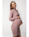 Платье-гольф для беременных и кормящих Lullababe London сирень