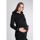 Платье для беременных и кормящих Lullababe Antalya черное