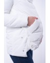 Демисезонная куртка для беременных Lullababe "Прованс" молоко