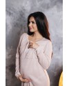 Платье для беременных и кормящих To be 3138 розовое