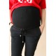 Спортивные штаны для беременных (деми) Lullababе Vancouver черные
