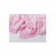 Шерстяной детский плед для прогулок 90х90 Lutik розовый