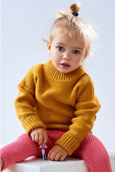 Шерстяной костюм для детей Lutik свитер+ рейтузы