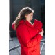 Зимняя слингокуртка 3в1 для беременных и слингоношения Love & Carry краснвя